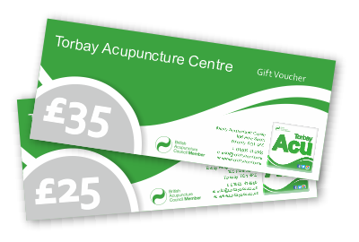 Torbay Acupuncture Centre Gift Vouchers
